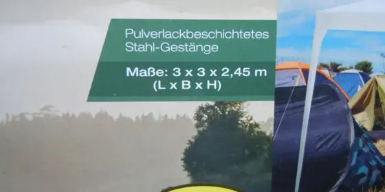 Pavillon ( Partyzelt ) ansehen